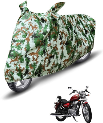 Auto Hub Waterproof Two Wheeler Cover for Royal Enfield(Thunderbird 500, Green)