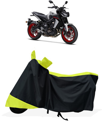 Tricway Two Wheeler Cover for Yamaha(MT 09, Yellow)