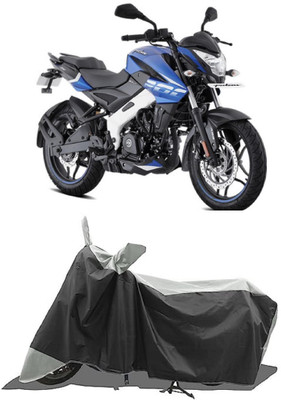 GROFATIK Two Wheeler Cover for Bajaj(Pulsar NS 200, Grey)