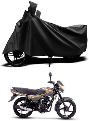 SThanaveX Waterproof Two Wheeler Cover for Bajaj(CT100, Black)