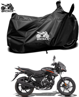ZAQE Waterproof Two Wheeler Cover for Bajaj(Pulsar 125, Black)