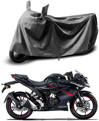Gali Bazar Waterproof Two Wheeler Cover for Suzuki(Grey)