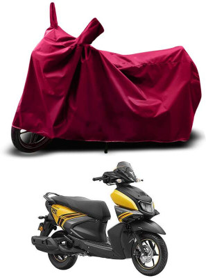 KEDIT Two Wheeler Cover for Yamaha(RayZR 125 Fi, Maroon)