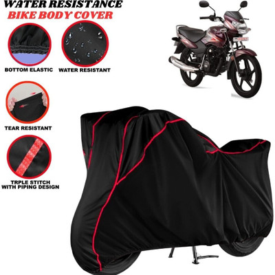 SRP PRODUCT Waterproof Two Wheeler Cover for TVS(Sport, Black, Red)