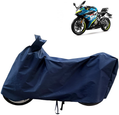Horseyaart Waterproof Two Wheeler Cover for CFMoto(300, Blue)