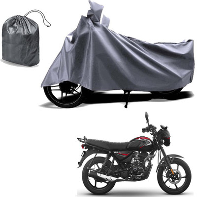 Autoinnovation Waterproof Two Wheeler Cover for Bajaj(CT 125X, Grey)
