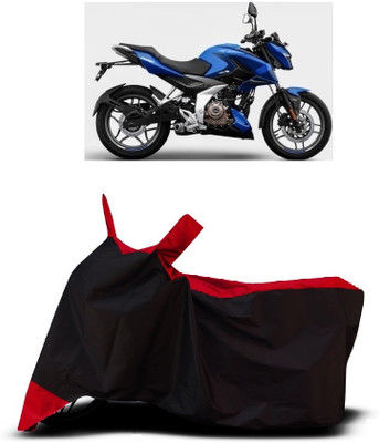 VESMEI Two Wheeler Cover for Bajaj(Pulsar 180 BS6, Red)