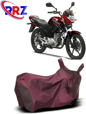 RRZ Waterproof Two Wheeler Cover for Yamaha(YBR 125, Maroon)