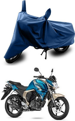 DeepShakshi AUTOMOTIVE Waterproof Two Wheeler Cover for Yamaha(FZ-S FI, Blue)