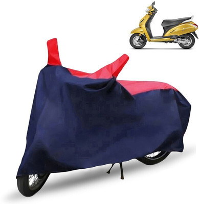 Mdstar Waterproof Two Wheeler Cover for Honda(Activa 5G, Red, Blue)
