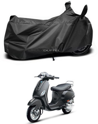 SK AUTO Two Wheeler Cover for Vespa(Vespa SXL 125, Black)