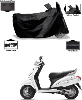 DeepShakshi AUTOMOTIVE Two Wheeler Cover for Honda(Activa 3G, Black)
