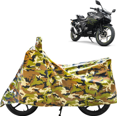 vyas Waterproof Two Wheeler Cover for Suzuki(Gixxer SF, Multicolor)