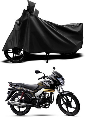 ANTHUB Waterproof Two Wheeler Cover for Mahindra(Black)