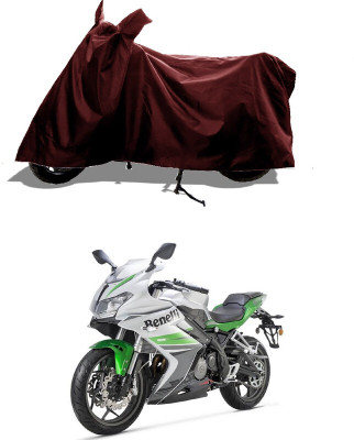 GROFATIK Two Wheeler Cover for Benelli(TNT 300, Maroon)