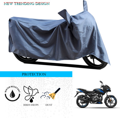 ANTHUB Waterproof Two Wheeler Cover for Bajaj(Pulsar 125 Neon, Grey)