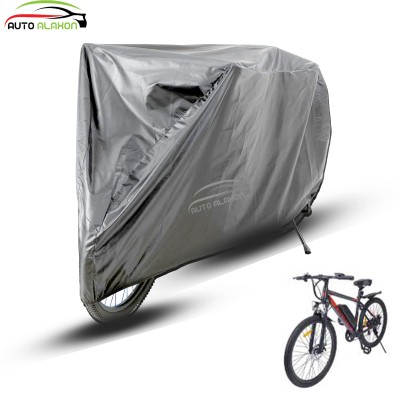 AUTO ALAXON Waterproof Two Wheeler Cover for Universal For Bike(Grey)