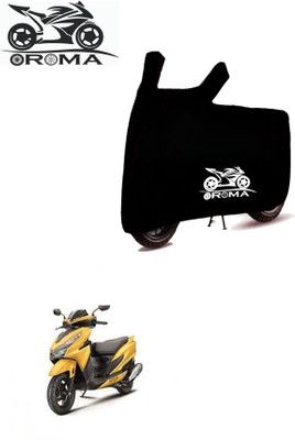THE REAL ARV Waterproof Two Wheeler Cover for Honda(Grazia BS6, Black)