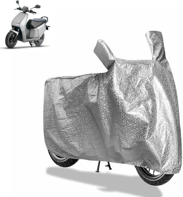 Rhtdm Waterproof Two Wheeler Cover for Ola(Silver)