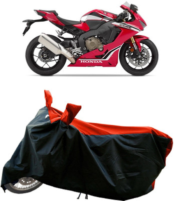 DeepShakshi AUTOMOTIVE Waterproof Two Wheeler Cover for Honda(CBR1000RR Fireblade, Red)
