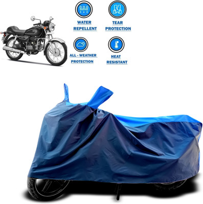 GOSHIV-car and bike accessories Waterproof Two Wheeler Cover for Hero(Splendor Pro Classic, Blue)
