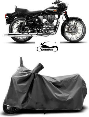 KORNOS Waterproof Two Wheeler Cover for Honda(CB350RS, Grey)