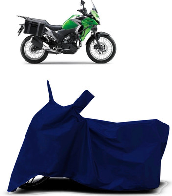 VESMEI Two Wheeler Cover for Kawasaki(Versys-X 300, Blue)