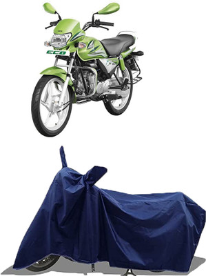 Aoriyon Waterproof Two Wheeler Cover for Hero(HF Deluxe Eco, Blue)