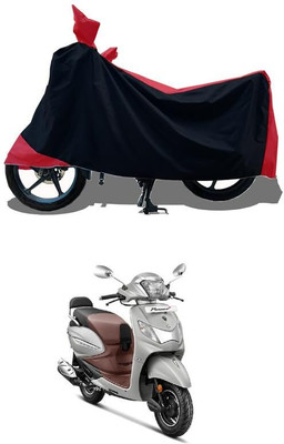 KEDIT Two Wheeler Cover for Hero(Pleasure, Red)