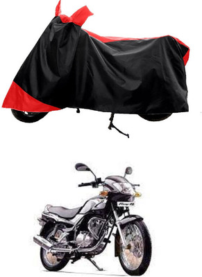 GROFATIK Two Wheeler Cover for TVS(Fiero F2, Red)