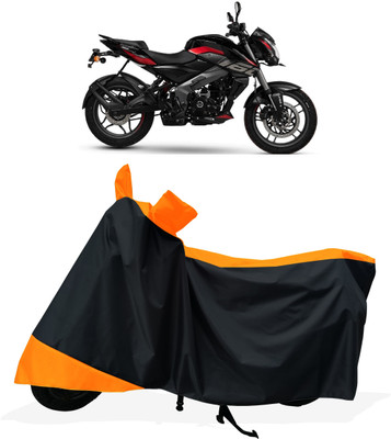 Tricway Two Wheeler Cover for Bajaj(Pulsar NS 160, Orange)