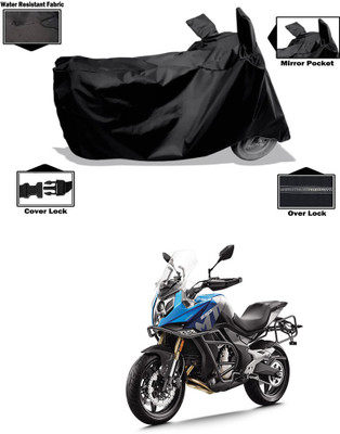 CODOKI Waterproof Two Wheeler Cover for CFMoto(650MT, Black)