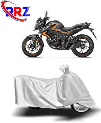 RRZ Waterproof Two Wheeler Cover for Honda(CB Hornet 160R, White)