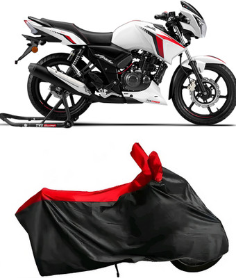 BbcMart Waterproof Two Wheeler Cover for TVS(Apache RTR 160, Red)
