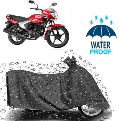 Autoinnovation Waterproof Two Wheeler Cover for Yamaha(Saluto, Grey)