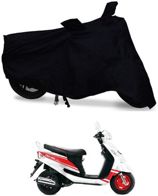 HYBRIDS COLLECTION Two Wheeler Cover for Mahindra(Rodeo, Black)