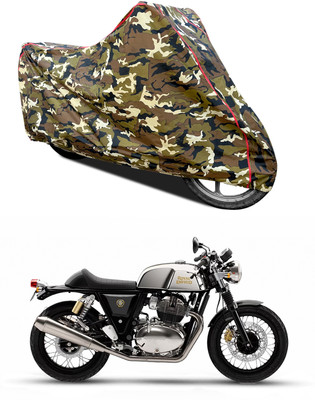 AutoGalaxy Waterproof Two Wheeler Cover for Royal Enfield(Continental GT 650, Yellow)