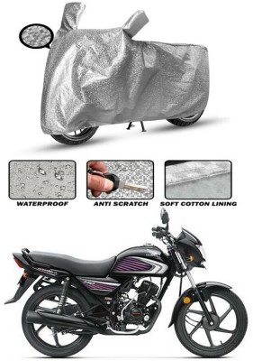 Ascension Waterproof Two Wheeler Cover for Honda(Dream Neo, Silver)