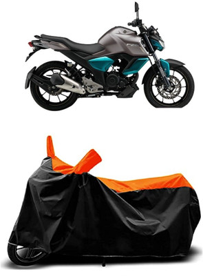 VESMEI Two Wheeler Cover for Yamaha(FZ-FI BS6, Orange)