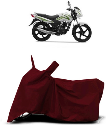 VESMEI Two Wheeler Cover for TVS(Sport BS6, Red)