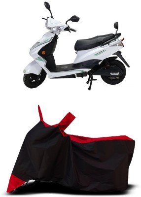 VESMEI Two Wheeler Cover for Hero(Motocorp Electric Atria, Red)