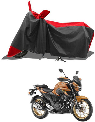 PAGORA Waterproof Two Wheeler Cover for Yamaha(FZ-S, Red, Black)