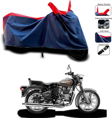 KEDIT Two Wheeler Cover for Royal Enfield(500, Red)