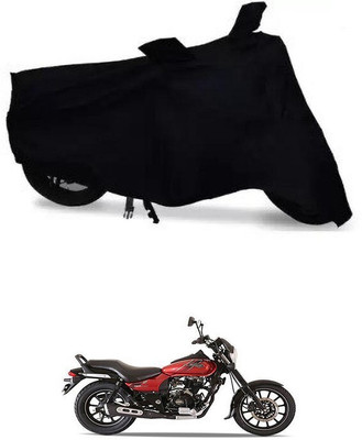 DeepShakshi AUTOMOTIVE Waterproof Two Wheeler Cover for Bajaj(Avenger 180 Street, Black)