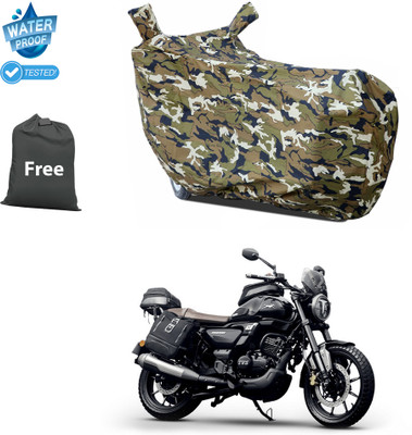 GOSHIV-car and bike accessories Waterproof Two Wheeler Cover for TVS(Yellow)