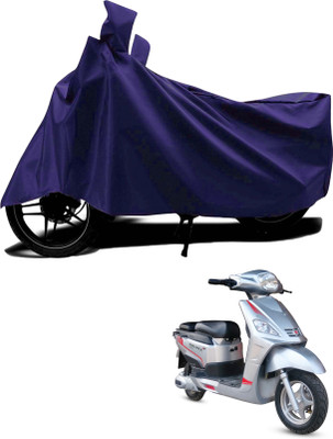 AASHTIK MART Waterproof Two Wheeler Cover for Hero(Electric NYX e5, Blue)
