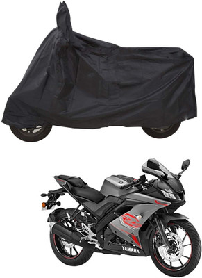 CODOKI Waterproof Two Wheeler Cover for Yamaha(YZF R15 V3.0, Black)