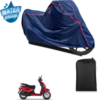 PAGORA Waterproof Two Wheeler Cover for Mahindra(Gusto 125 BS6, Blue)