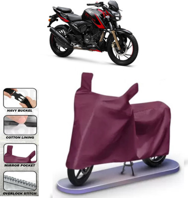 WMIZEXA Waterproof Two Wheeler Cover for TVS(Maroon)