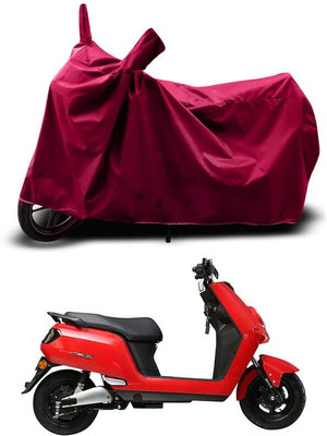 KEDIT Two Wheeler Cover for Benelli(Scrambler Icon, Maroon)
